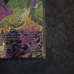 Dragon Ball Super Card Game | Cell Xeno, Unspeakable Abomination | BT9-137 SCR - Image 5