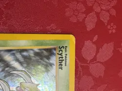 Pokemon TCG Scyther Jungle Holo Card 10/64 Trading Card LP - Image 3