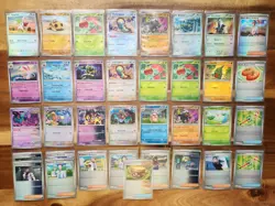 Pokemon - Prismatic Evolutions 35 Card Lot- [4 Masterball & 31 Pokeball] - NM - Image 1