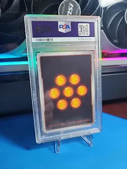 Dragon Ball Super Card Game SS4 Vegeta, Start of a Fierce Battle Alt PSA 10 - Image 2