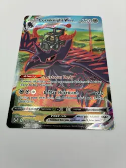 2022 Pokemon Silver Tempest Trainer Gallery Card Corviknight Vmax TG19/TG30 - Image 5
