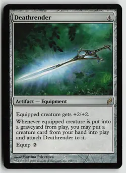 Deathrender Lightly Played 255 Lorwyn Magic: The Gathering - Image 1