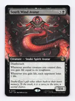 South Wind Avatar (Extended Art) 0269 (R) MTG Teenage Mutant Ninja Turtles (TMT) - Image 1
