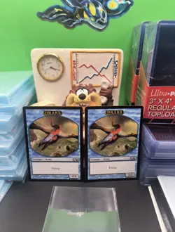 2X Drake Token - Magic 2013 MTG - Free Shipping - Image 1