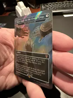 Three Rings for the Elven-Kings - Rings of Brighthearth (Surge Foil) LOTR 382 NM - Image 3