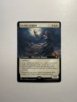 Defiler of Faith (Extended Art) 385 MTG Dominaria United - Image 1