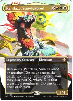 PANTLAZA, SUN-FAVORED 20 THE LOST CAVERNS OF IXALAN MAGIC: THE GATHERING LP - Image 1