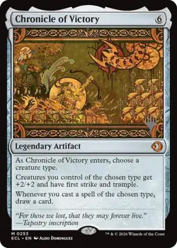 MTG Chronicle of Victory Lorwyn Eclipsed Promo Pack NM - Image 1