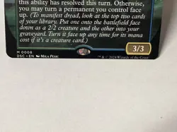 ***Miscut*** Zimone, Mystery Unraveler, Borderless, Duskmourn, Mythic MTG - Image 3