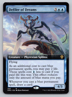 Defiler of Dreams Extended Art - Dominaria United - MTG - Image 1