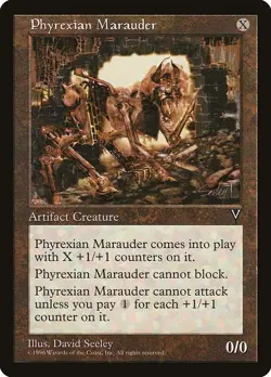 Phyrexian Marauder 1x MtG Visions VIS SP/NM - Image 1
