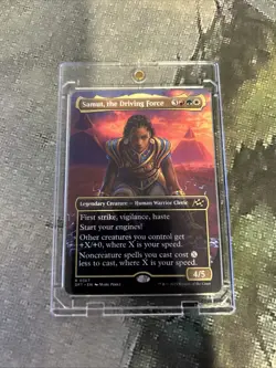 MTG Samut, the Driving Force (Borderless) - Aetherdrift (DFT) #367 MTG - Image 3
