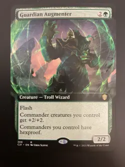 Guardian Augmenter Extended Art Commander 2021 MTG NM - Image 1