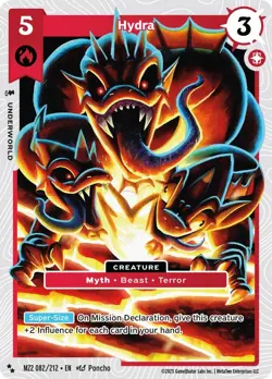MetaZoo Torrential Tides 2025 - Polybius Super Rare Card MZ2 127/212 - Image 1