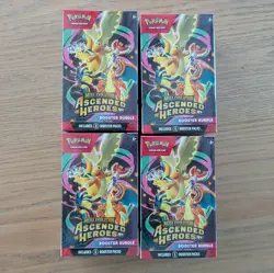 ✅ X4 Pokemon TCG Ascended Heroes Booster Bundle New/Sealed READY TO SHIP💥 - Image 1