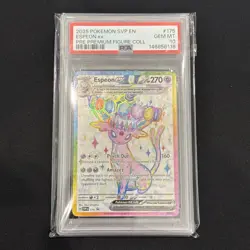Espeon ex 175 Pokemon Scarlet & Violet Black Star Promo Card PSA 10 - Image 1