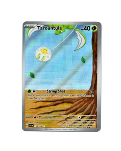 Pokemon Scarlet & Violet Base TAROUNTULA 199/198 Illustration Rare Card MINT-NM - Image 1