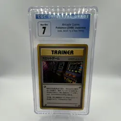 Arcade Game (Trainer) 2000 Gold, Silver, to a New World CGC 7 Japanese Pokemon - Image 1