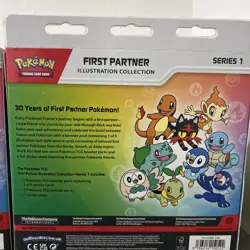 Pokemon TCG First Partner Illustration Collection Series 1 Promo Box x2 - Image 4