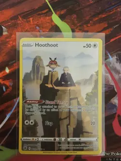 Hoothoot TG12/TG30 Holo Astral Radiance Trainer Gallery Pokemon NM - Image 1