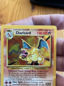 Charizard 4/102 Base Set Holo Rare Pokemon TCG Wizards 1999 English LP+ - Image 4