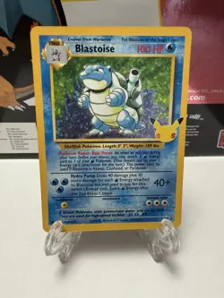 [NM] Blastoise 2/102 Celebrations Classic Collection Pokemon 25th Anniversary - Image 1