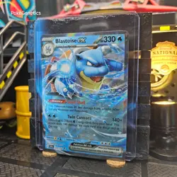 Blastoise ex Stellar Crown Ultra Rare Pokemon TCG 030/142 Scarlet & Violet SV07 - Image 2