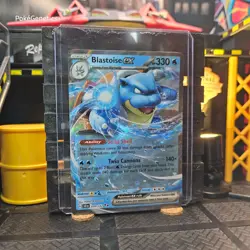 Blastoise ex Stellar Crown Ultra Rare Pokemon TCG 030/142 Scarlet & Violet SV07 - Image 3