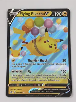 Flying Pikachu V 006/025 Pokemon TCG: Celebrations 25th Anniversary Ultra Rare - Image 1