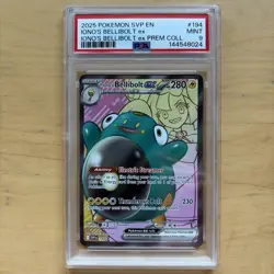Pokemon Iono's Bellibolt ex 194 Scarlet & Violet Promo Holo PSA 9 - Image 1
