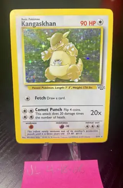 Kangaskhan 05/64 Jungle Holo Pokemon - Image 1