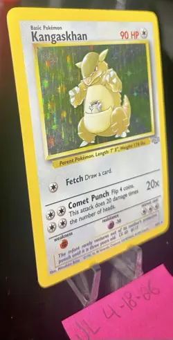 Kangaskhan 05/64 Jungle Holo Pokemon - Image 3