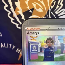 Pokemon Amarys Sv: Prismatic Evolutions 093/131 Trainer Reverse Holo Akira Koma… - Image 2
