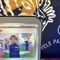Pokemon Amarys Sv: Prismatic Evolutions 093/131 Trainer Reverse Holo Akira Koma… - Image 3