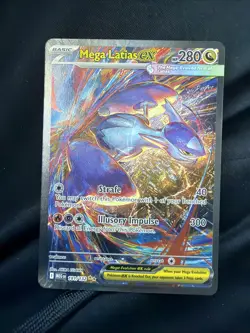2025 POKEMON MEG EN-MEGA EVOLUTION #181 MEGA LATIAS EX SPECIAL ILLUSTRATION RARE - Image 1