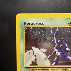 Pokemon Vintage Holo Heracross 6/111 Neo Genesis Wotc 2000 - Image 2