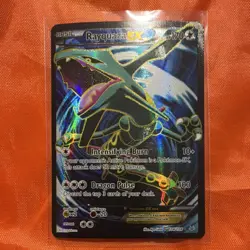 Pokemon Rayquaza EX Full Art Ultra Rare Holo 104/108 Roaring Skies English - Image 1
