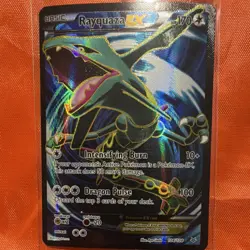 Pokemon Rayquaza EX Full Art Ultra Rare Holo 104/108 Roaring Skies English - Image 2