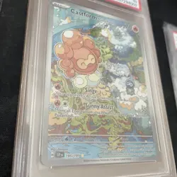Pokemon Castform Sunny Form 195/191 Surging Sparks Illustration Rare Holo PSA 10 - Image 5