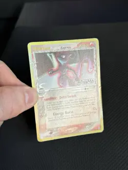 Pokemon Mewtwo 12/113 Reverse Holo EX Delta Species - Image 3