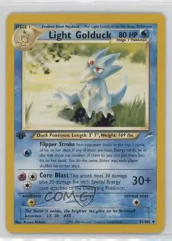 Light Golduck 1st Ed. Pokemon Neo Destiny #47 2002 - Image 1