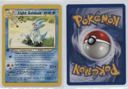 Light Golduck 1st Ed. Pokemon Neo Destiny #47 2002 - Image 3