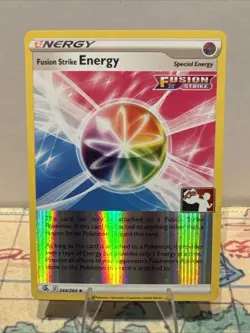 Fusion Strike Energy 244/264 Holo Pokemon Play! Prize Pack Series 2 - Image 1