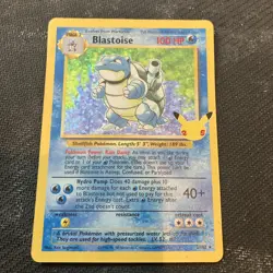 Pokemon TCG Pokemon Blastoise Holo Celebrations: Classic Collection (CCC) Hp/dmg - Image 1