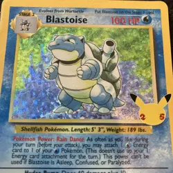 Pokemon TCG Pokemon Blastoise Holo Celebrations: Classic Collection (CCC) Hp/dmg - Image 2