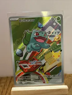 Bulbasaur 037 Me: Mega Evolution Promo Holo Pokemon First Partner - Image 1