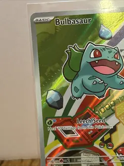 Bulbasaur 037 Me: Mega Evolution Promo Holo Pokemon First Partner - Image 3
