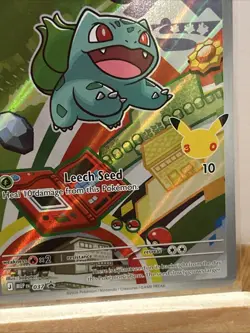 Bulbasaur 037 Me: Mega Evolution Promo Holo Pokemon First Partner - Image 5