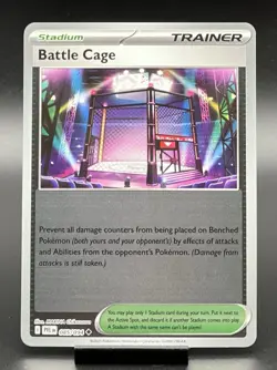 Pokemon Battle Cage 085/094 Reverse Holo Phantasmal Flames NM - Image 1