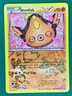 Stunfisk RC12/RC25 Pokemon Black &White Radiant Collection Uncommon Holo [5] - Image 1